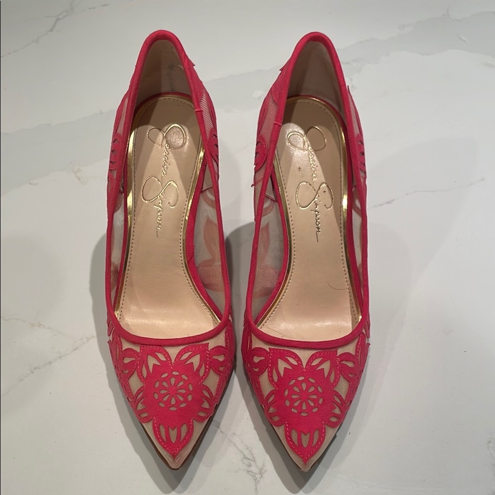 Jessica Simpson Red Women's Heels